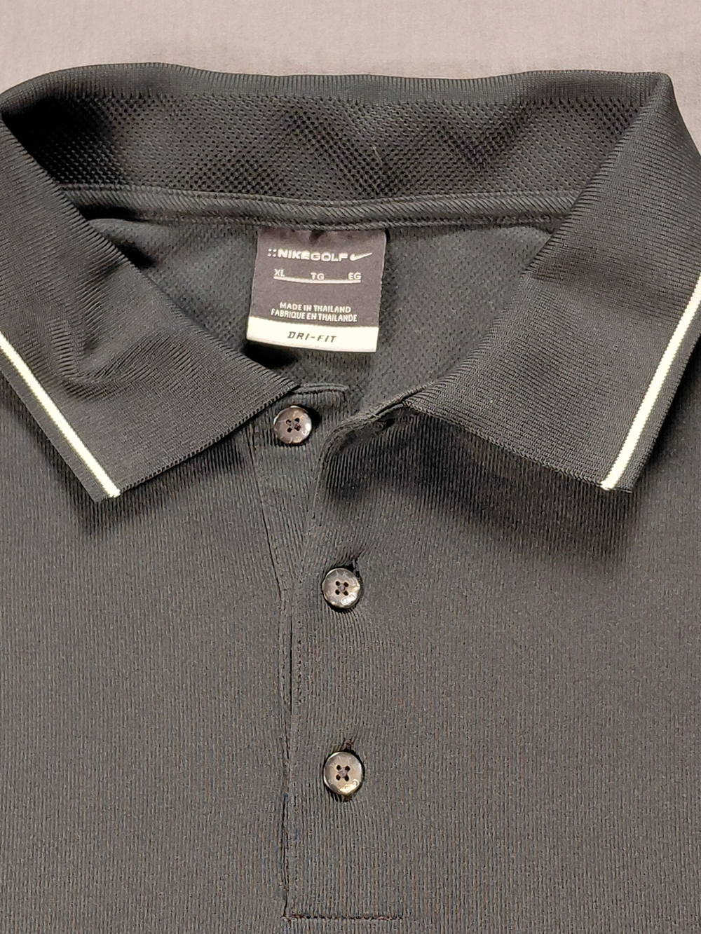 Nike Black Dri-FIT Men's Polo Shirt